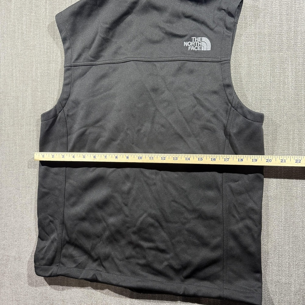 The North Face Vest Mens Small Black WindWall Softshell Full Zip Hiking Outdoor - Picture 6 of 7